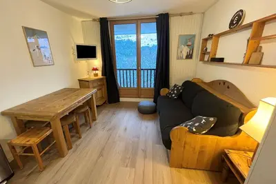 Image de Studio rénové - Flaine Forêt - 4 pers, Balcon, Casier à ski
