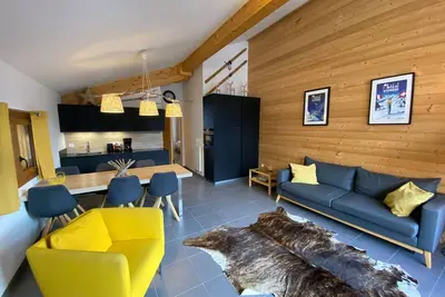 Image de Appartement 2è étage proche centre, 3€/jour Multi Pass, 2 ch. , balcon sud, garage privé, Châtel