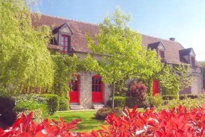 Image de Charmant Gîte de Chasse avec Grand Jardin, Wifi, Cheminée, et Confort Moderne - Animaux Acceptés