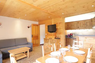 Image de Les Gets - Appartement 59m², 2 chambres, proche centre et pistes, animaux acceptés, parking