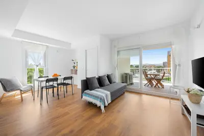 Image de Appartement de vacances \"Lopimar Bonito\" près de la plage avec balcon et Wi-Fi.