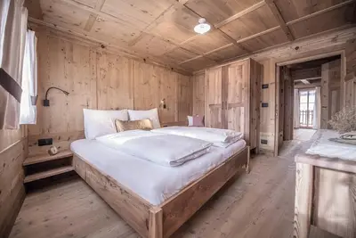 Image de Appartement 'Ciasa Somuer - Stangode' avec vue sur les montagnes, balcon et Wi-Fi