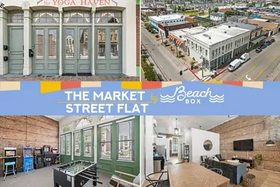 Image de Historic Downtown Galveston Flat With Game Room