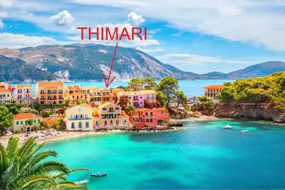 Image de Thimari. Unique location, one min from the beach!