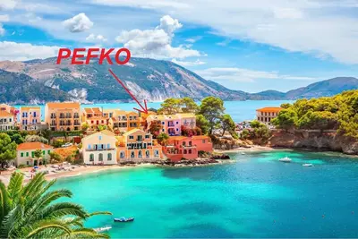 Image de Pefko. Unique location, one min from the beach!