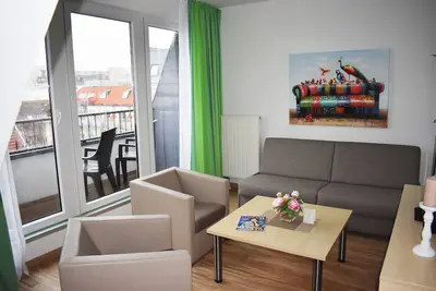 Image de Posthus Apartment 302 with balcony, close to the beach and central