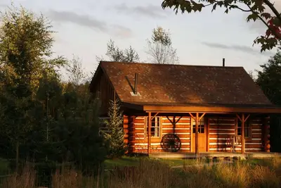 Image de Cabine américaine située dans l'Overijssel Vecht-Reggedal