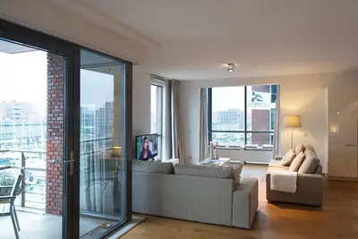 Image de Appartement à Scheveningen avec vue sur le port