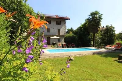 Image de Casa Frey apt. 2 at Lake Orta with garden and swimming pool