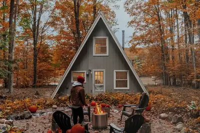Image de Harbor Springs A-frame 5 min from town!