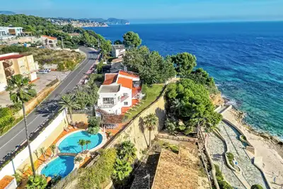 Image de Villa familiale \"Perla Del Mar\" avec vue sur la mer, piscine privée et terrasses privées