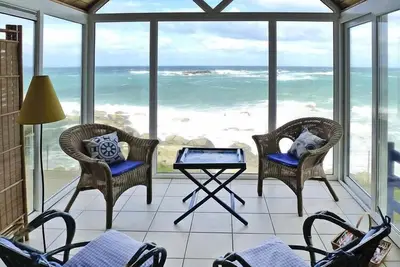 Image de Maison de vacances א Plouescat avec jardin