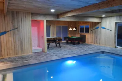Image de Maison de vacances moderne à Sourbrodt avec piscine privée