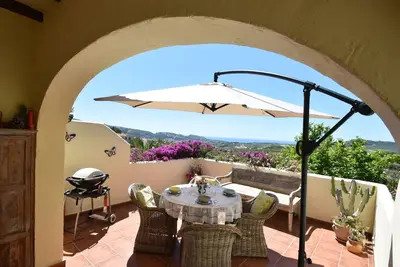Maison de vacances avec vue sur la mer