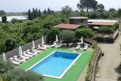 Image de Villa en Sicile avec vue sur l'Etna et piscine
