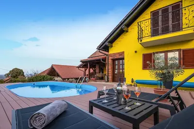 Image de Belle maison Ă Sedlarica avec sauna