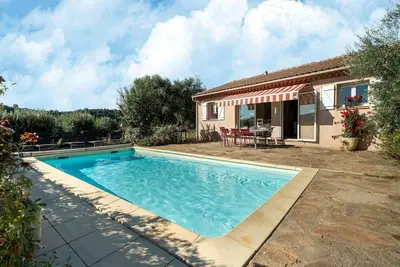 Image de Maison dans le sud de la France avec piscine
