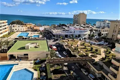 Image de La Nogalera 118m2 vue mer et piscines, central, proche plage et transports