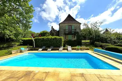 Image de Family house & renovated barn with private pool in the heart of the Périgord Noir