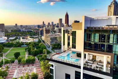 Image de Cw Atlanta - Huge 3br Pres. -Rooftop Pool & Bar-Centennial Park, Cnn, Mb Stadium
