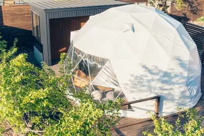 Image de Room dome tent with hot spring 1 night and 2  / Yufu Ōita