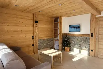 Image de Appartement 6 personnes Ă 5 minutes du domaine skiable Espace Diamant