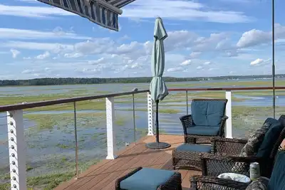 Image de Panoramic Rachel Carson Preserve views, Private right-of-way steps to Beach