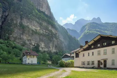 Image de Appartement 'Villa Stanga' avec vue sur les montagnes, jardin privé et Wi-Fi.