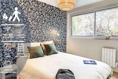 Image de Appartement Ancely tout neuf déco aéro - parking gratuit - Proche Blagnac