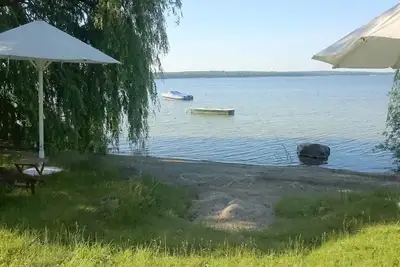 Image de Tern with lake view and terrace, beach, jetty