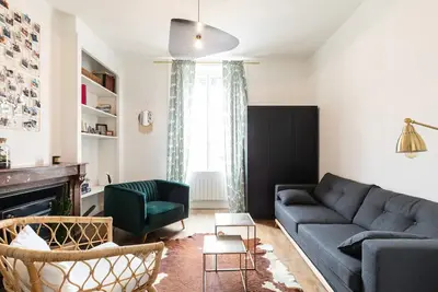Image de Charmant appartement proche Part Dieu - Grand T2 de 70m2
