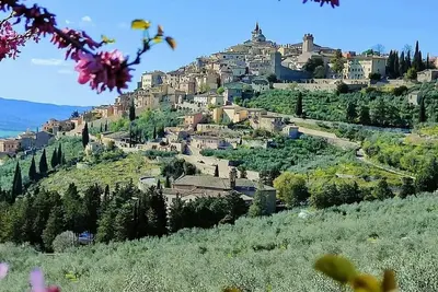 79s Apt in the Historic center Trevi ( Perugia) 50 mt to Bars & Restaurants WiFi