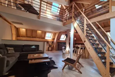 Image de Les Suites du Monetier, Duplex atypique au cœur du village