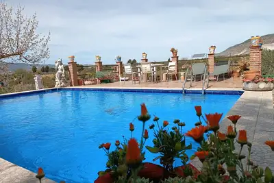 Image de House with pool, fireplace, barbecue and garden near the Alpujarra of Granada