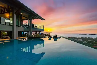 Image de Villa Skyfall- (4Bed) Seaview Pool Villa with Private Cinema