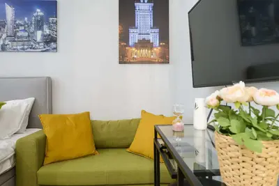 Comfortable studio on Twarda in Center