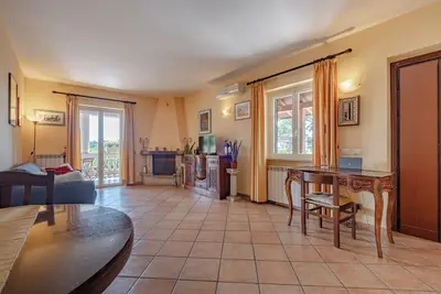Image de Appartement avec balcon dans la campagne romaine