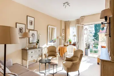 Image de Appartement à Menton avec Vue Jardin