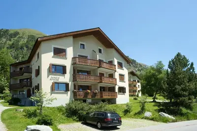 Image de Appartement de vacances Pontresina pour 1 - 3 personnes avec 1 chambre à coucher - Logement de vacan