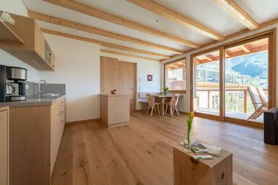Image de Moosbichlerhof apartment 70 m2 with 2 bedrooms, terrace, pool, Merano Card