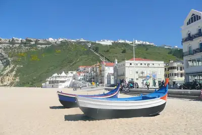 Image de Rocha Linda1 Plage Nazare Bord De Mer A 40 Metres Avec Wifi