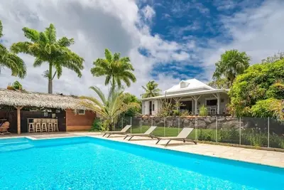 Image de A 650m de la mer! Villa Tikitanga avec piscine 10x5m