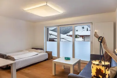 Image de Appartement \"Haus Excelsior Top 30\" avec vue sur les montagnes, balcon et Wi-Fi.