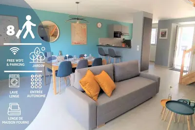 Image de \"Villa poète\" avec jardin 3 Chambres et 2 parking privés