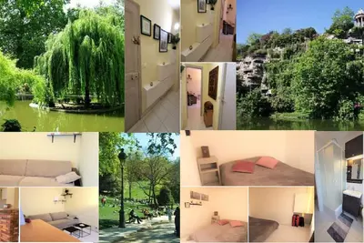 Image de Appartement à 5 min du métro et du parc des Buttes Chaumont 19ème