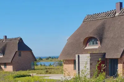 Image de Haselrute das Atelierhaus Unter Reet fĂĽr bis zu 8 Personen &ruhigem Birkblick