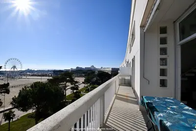 Duplex 6 personnes- ascenseur, vue mer, climatisation