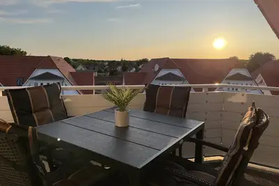 Image de 3-room apartment \"Große Kastanie\" in the attic for 5 people with Wlan