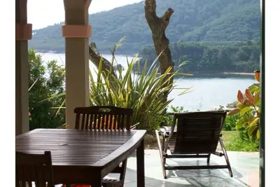 Image de Elba Island villa on the sea with sandy beach surrounded by green park Arc. T
