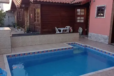 Image de Large house with swimming pool in a closed condominium in São Pedro d'Aldeia.